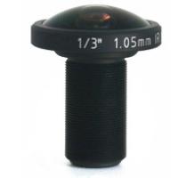 Buy cheap 1.05mm Panoramic fisheye lens, 5.0 Megas, 1/3 wide angle lens product