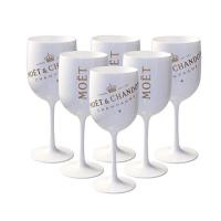 Buy cheap Party White Moet Chandon Plastic Champagne Glasses Acrylic Wine Cup Goblet product