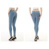 Buy cheap Cowboy Elastic Fabric Womens Yoga Leggings High Waisted Workout Tights from wholesalers