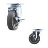 Buy cheap 100mm Wheel TPR Swivel Side Brake Medium Duty Casters from wholesalers