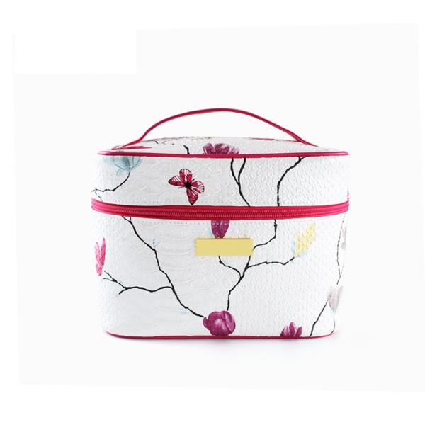 Buy cheap Zipper Waterproof Travel Cosmetic PU Makeup Bag from wholesalers