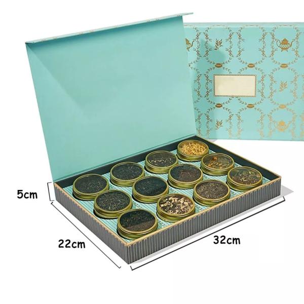 Buy cheap OEM / ODM Tea Packaging Box , Custom Metal Tea Canister With Lid from wholesalers