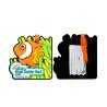 Buy cheap Custom Made 3D Logo Starfish Soft PVC Premium Luggage Tags, PVC Travel Suitcase Labels ID Tags from wholesalers