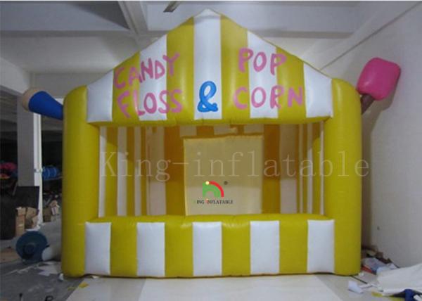Buy cheap Outdoor Inflatable Event Tent / Fruit And Candy Store / Inflatable Kids Foot Shop / Retail Shop Temporarily from wholesalers