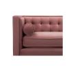 Buy cheap Home style furniture design chesterfield tufted sofa fabric sofa with velvet 3 seaters wooden long back sofa from wholesalers