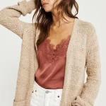 Ladies Cool Cardigan Fashion Keep Warm Autumn And Winter Sweater Outside Loose