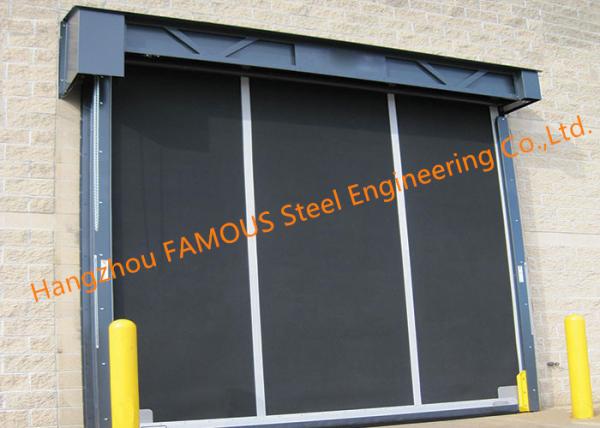 Buy cheap Extra-large Commercial Rubber Garage Doors Industrial-strength High Speed Roll Up Rubber Doors from wholesalers