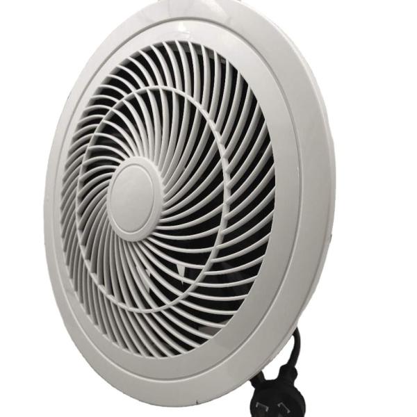 Customized Logo Plastic Wall Mounted Exhaust Fan for Household Kitchen Bathroom