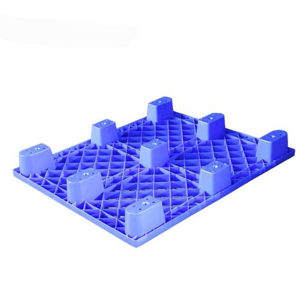 Buy cheap Single Faced 1200*1100mm Lightweight Plastic Pallets 1500Kg Static Load from wholesalers