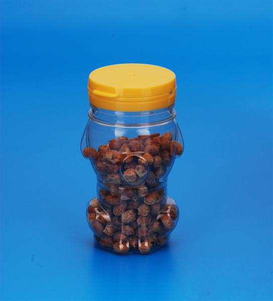 Buy cheap Small Capacity Clear Plastic Jars High Durability Dog Shape 48MM Caliber from wholesalers