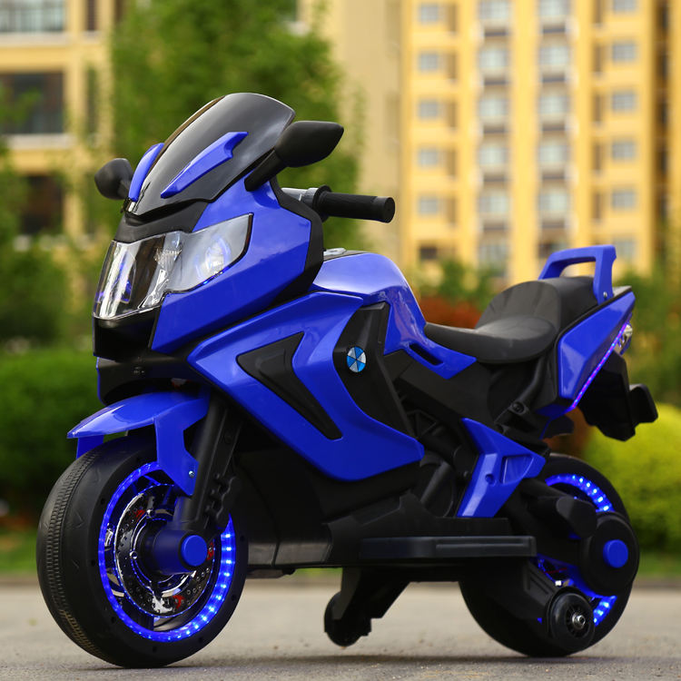 12V Battery Kids Mini Electric Motorcycle For Children Size 120*50*75cm