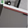 Buy cheap European style white sink cabinets mirror wall hung cabinet units modern bathroom vanity from wholesalers