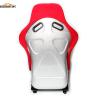 Buy cheap Red Racing Style Car Wide Racing Seats Professional Fiberglass Car Seat from wholesalers
