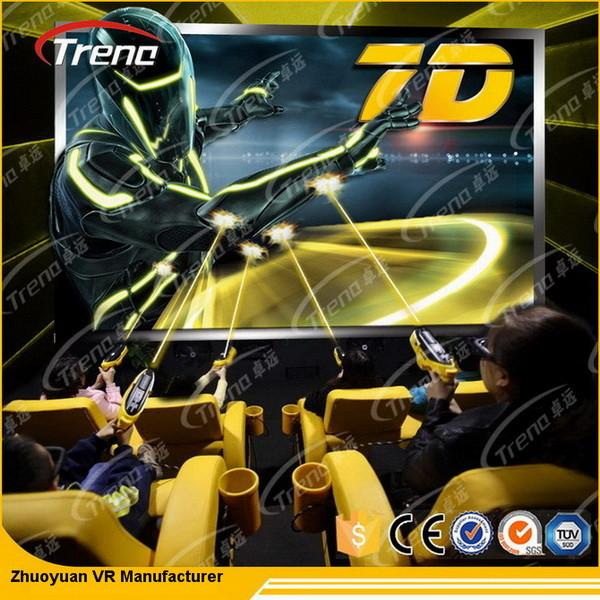 Buy cheap Electric Video Game 7d Cinema Simulator With High Definition Movie from wholesalers
