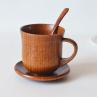 Buy cheap 12X9cm Wooden Drinking Cups Jujube European Style Surprise Office Coffee Mug from wholesalers