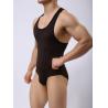 Buy cheap Men'S Wrestling Wear Singlet Sportswear Gym One Piece Tops Fitness Jumpsuit from wholesalers