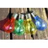 Buy cheap 15cm Solar Powered LED Ground Lights 5W RGB Outdoor Fairy Light Bulbs from wholesalers