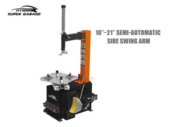 Buy cheap Side Swing Arm Car Tyre Changer Machine Motor power 0.75kw / 0.55kw from wholesalers