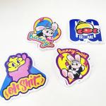 Waterproof Die Cut Vinyl Stickers CMYK Color Printing Custom Brand Logo