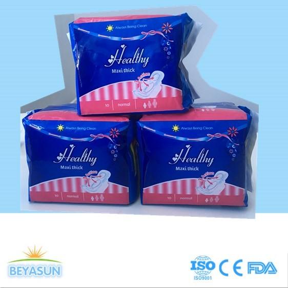 Buy cheap Breathable Winged Cotton Ladies Sanitary Napkins 245mm from wholesalers