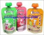 Buy cheap Custom juice spout pouch, Wholesale China Factory energy drink stand up spout pouch from wholesalers