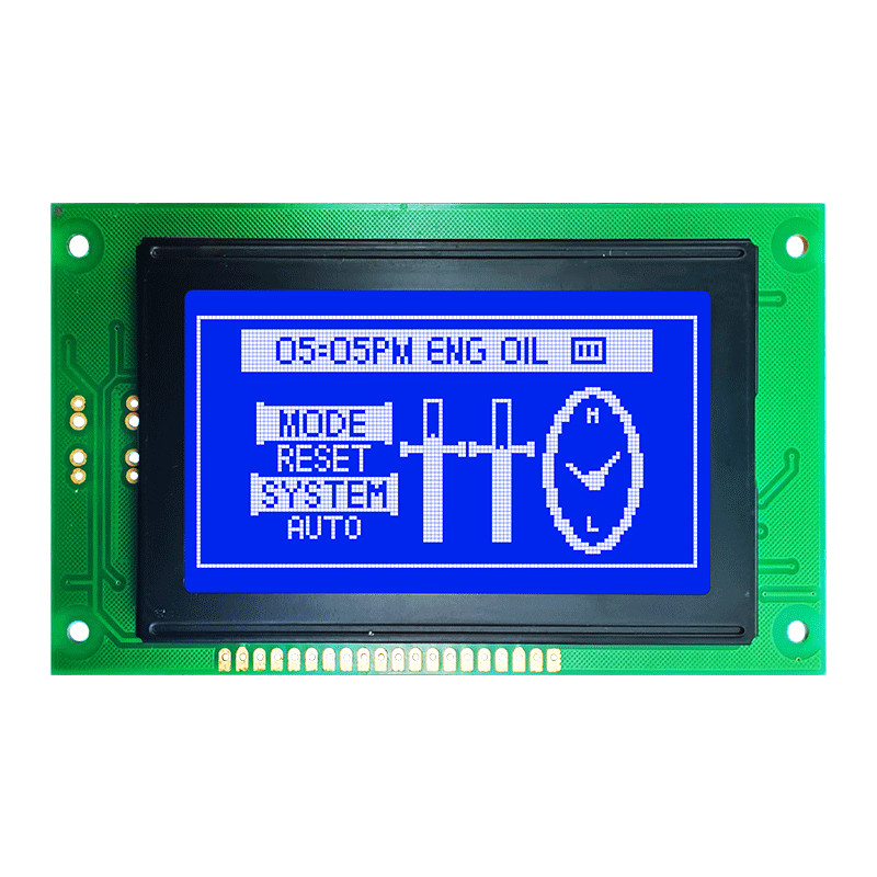 20PIN COG Graphic LCD Module 128x64 Dots Content STN Blue Display