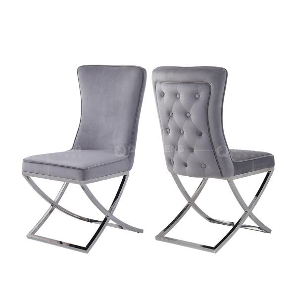 Buy cheap 48cmx50.5cmx109cm SS Dining Chairs from wholesalers