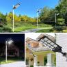 Buy cheap Gray Integrated Solar Street Light IP65 100W Outdoor Solar Street Lamp from wholesalers