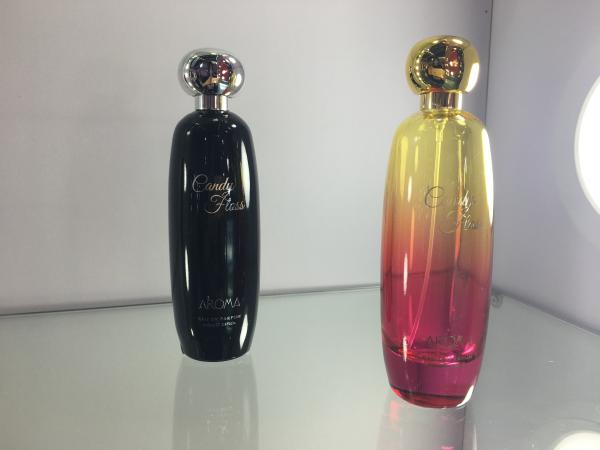 Buy cheap Antique Tall Oval Shape Luxury Perfume Bottles Two Gradient Colors from wholesalers