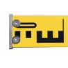 Buy cheap 3m Digital Level Accessory Maganese Leveling Rod for Topcon DL502 503 Digital Level from wholesalers