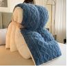 Buy cheap Customized Color Thickened Warm Lamb Fleece Quilt for Sustainable Chemical Fiber Quilt from wholesalers