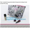 Buy cheap pvc pouch clear vinyl pvc k bag, PVC zipper slider travel cosmetic bag, commodity package bag, matte frosted PVC s from wholesalers