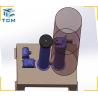 Buy cheap 400V 415V 380V Steel Tank Shell Surface Circular Welded Joints Planishing Machine from wholesalers