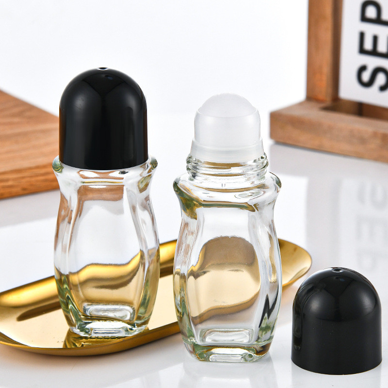‌30ml Glass Roller Bottles Large 50ml Roll On Bottles Set Refillable Rollerball Perfume Bottles Multi-Pack For Personal Care & Aromatherapy‌