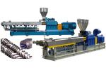 Buy cheap ISO Conical Twin Screw Extruder Low Energy Consumption High Capacity from wholesalers