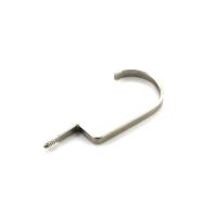 Buy cheap 2 Inch Small Black Antique Metal Wall Hooks For Hanging Coat Cabinet Clothes product