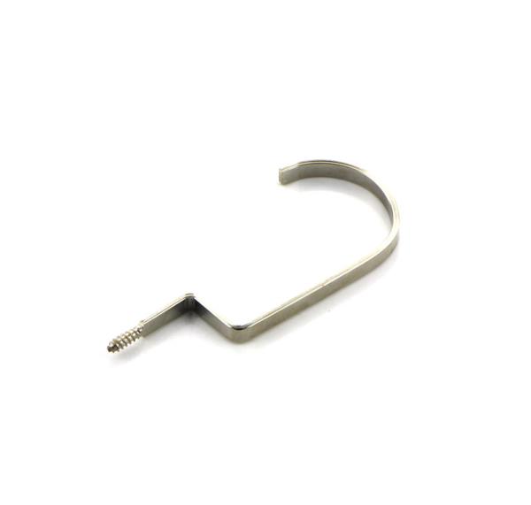 Buy cheap 2 Inch Small Black Antique Metal Wall Hooks For Hanging Coat Cabinet Clothes from wholesalers