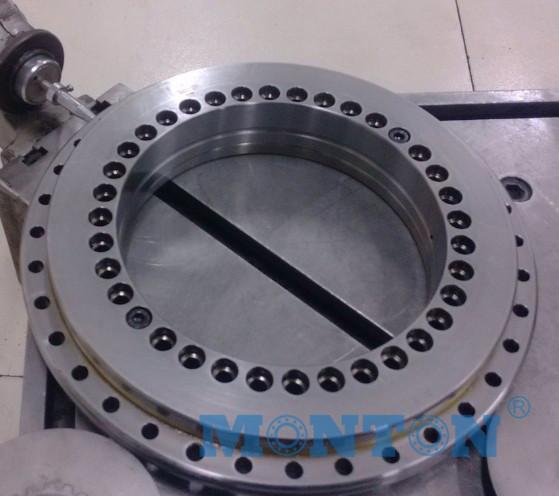 Buy cheap ZKLDF395 Rotary Bearings Turntables Flanged Slewing Rings from wholesalers