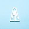 Buy cheap A Shape Small Plastic Paper Clips , 1.3 Inches Clear Plastic Paper Clips from wholesalers