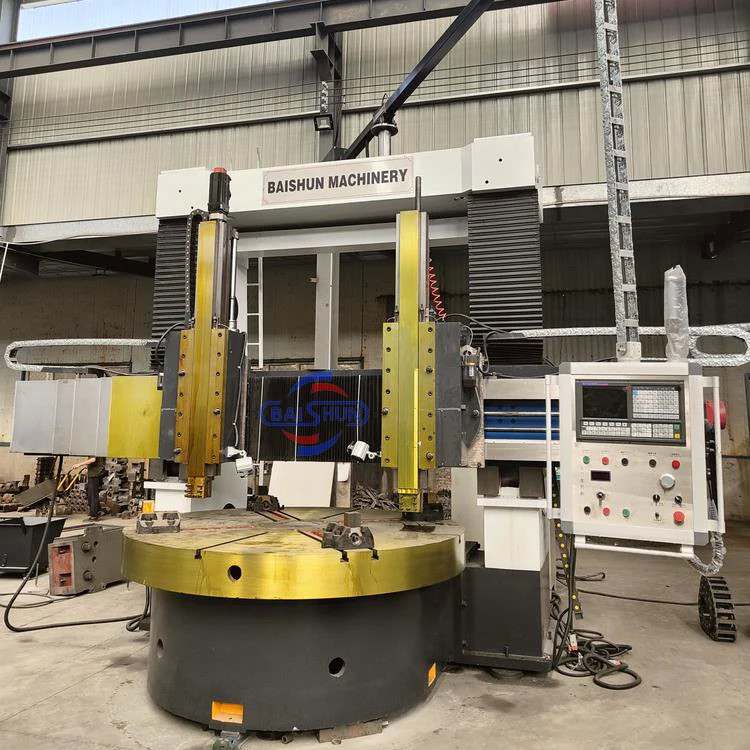 Buy cheap CNC Vertical Lathe Machine Twin Spindle 4000mm Workpiece from wholesalers