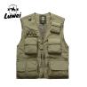 Buy cheap 2022 Custom Printed Logo Fishing Hiking Tactical Outdoor Utility Multi Pocket Breathable Work Mesh Men's Vests from wholesalers