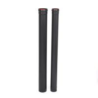 Buy cheap Carbon Steel Black Pellet Stove Pipe Straight Round Shaped Custom Size High product