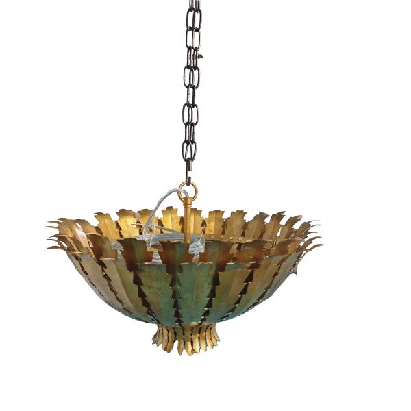 Buy cheap Lacquered Burnished Brass Finish Custom Copper Chandelier Ceiling-Mounted Installation For Living Room Dining Room Bedroom from wholesalers