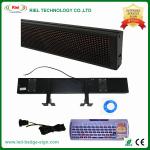 P6 LED Display 6mm Red Color Indoor Car Taxi Advertising Display Screen Sign