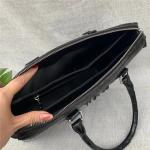 Fancy Genuine Crocodile Leather Businessmen Working Briefcase Laptop Bag