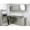 Buy cheap Professional Stainless Steel Lab Furniture , Metal Lab Casework Sidebench from wholesalers