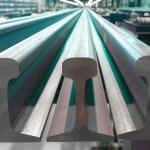 ASTM Railway Track Metal UIC50 UIC60 Train Track Steel For Subway