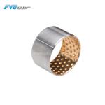 CuSn10Pb10 Copper Alloy Bimetal Bushing Carbon Steel Back Bimetal Bearing