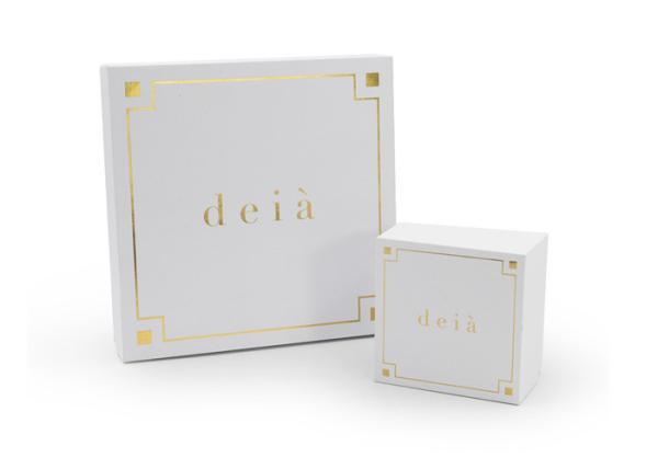 Buy cheap Fashionable Rigid Cardboard Boxes Makeup Gift Box White Hot Stamping from wholesalers