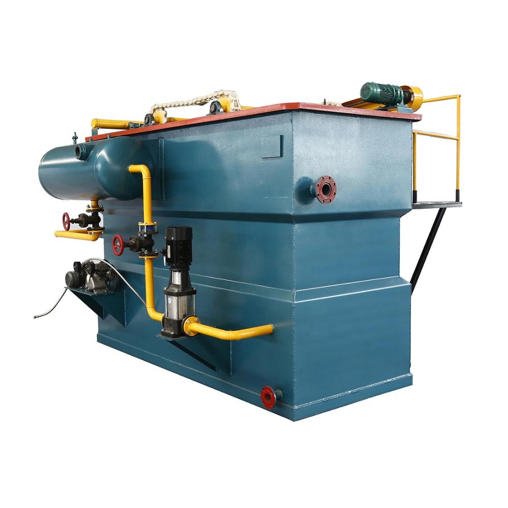 Dissolved Air Floating Machine For Sewage Solid Liquid Separation 3000L/Hour Productivity